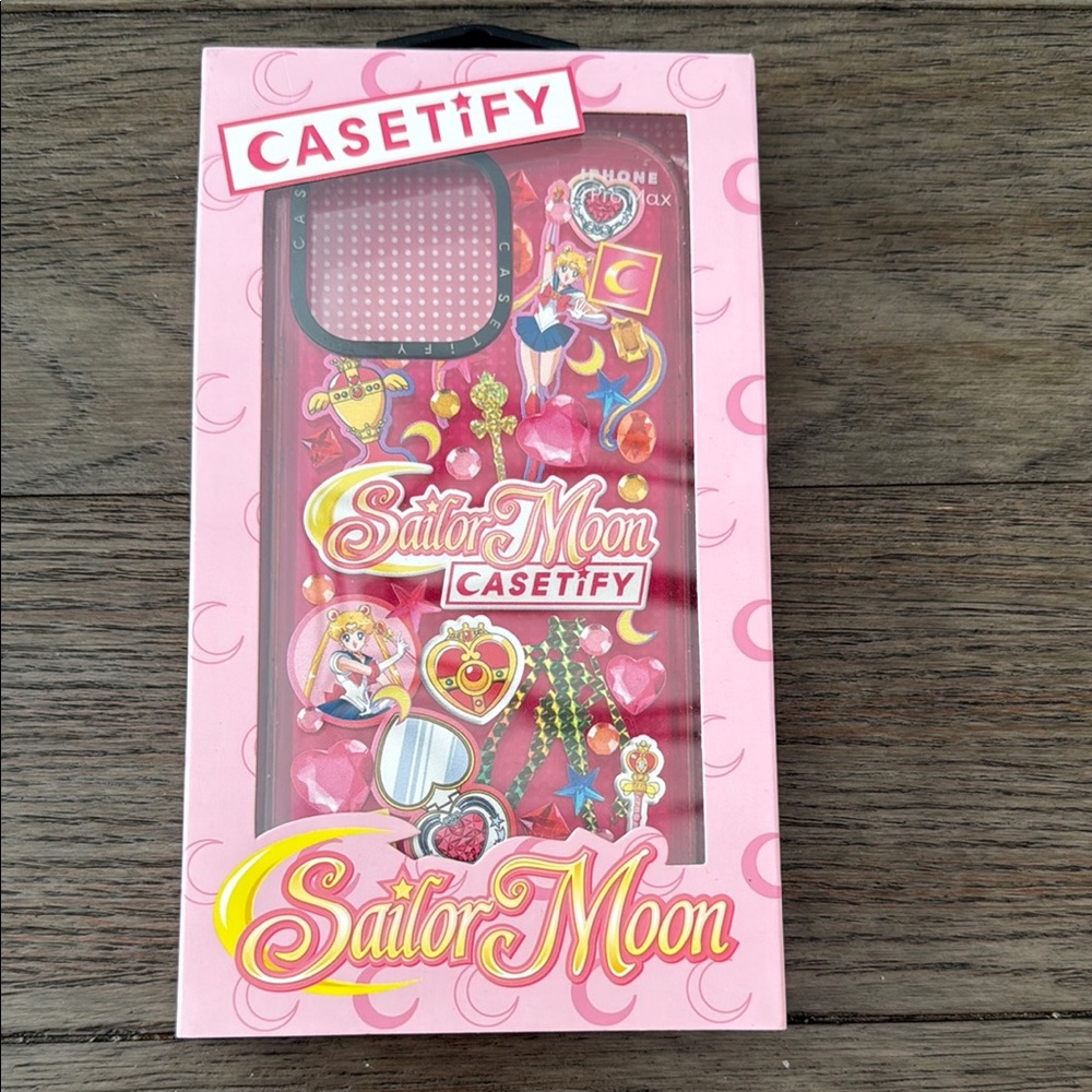 Casetify Sailor Moon Pink iPhone Case